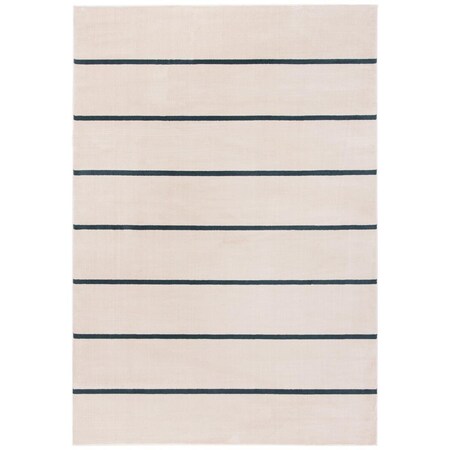 Safavieh 4 x 6 ft. Orwell 300 Power Loomed Rectangle Area Rug Ivory & Navy ORW391A-4